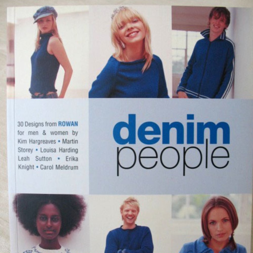 Knitting Book Rowan Denim People Book